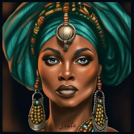 African woman