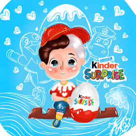 Brand character for kinder surprise 