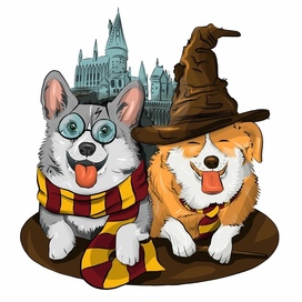 Harry Potter in Dog form