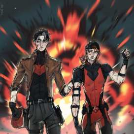 Jason Todd and Roy Harper/Red hood and arsenal 