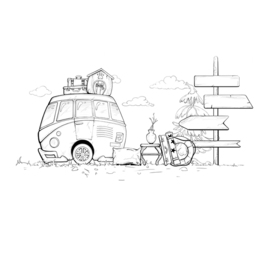 Traveler's van