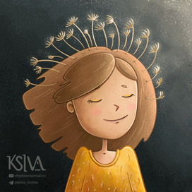 The dandelion girl