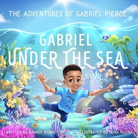 Cover for the children book "Gabriel Under The Sea"