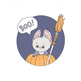 Halloween Bat Sticker