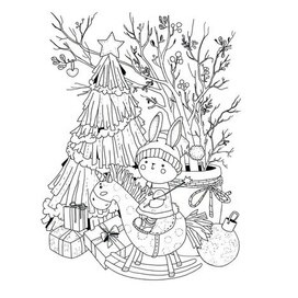 New Year Coloring Page