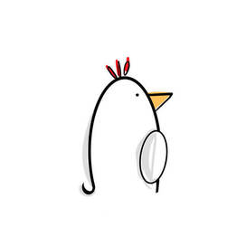 Minimalistic chicken