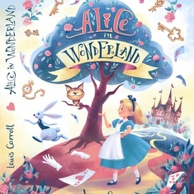 Book Cover of Alice in Wonderland