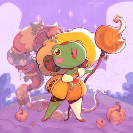 Froggie witch