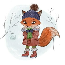 Fox illustration