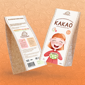 Character development and cocoa packaging design