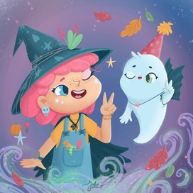 The Witch and the Ghost