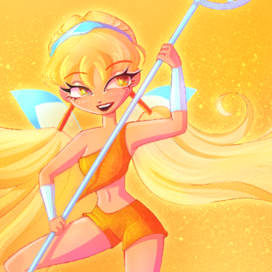 Фанарт Winx Club Стелла