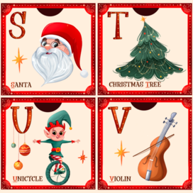 christmas alphabet adventure kids