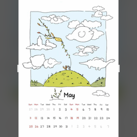 May. Calendar 2025