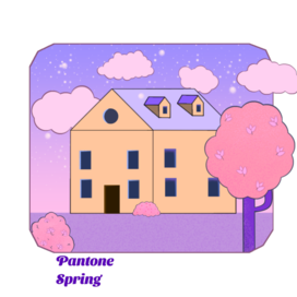 Spring card in Adobe illustrator🌸