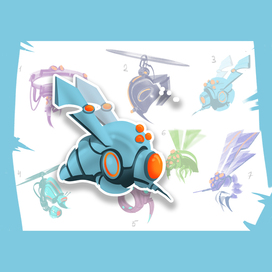 Boss design for the game “Hyperstar Run” #4