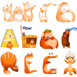 Кошачий алфавит