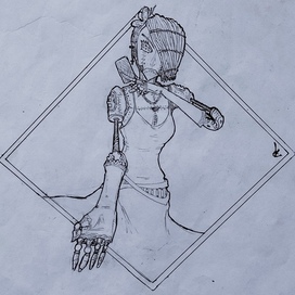 Steampunk-art "Lady"