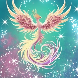 A fabulous bird symbolizing rebirth!!!