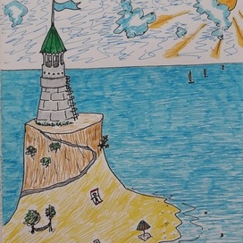 Castle on the sea