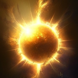 The sun