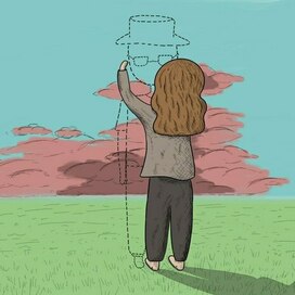 Illustration for a collection of poems