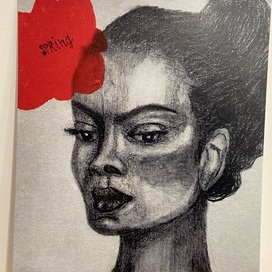 The postcard. The greatest women in the world. Frida Khalo