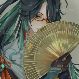 Portrait of a character from the game