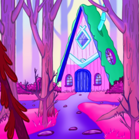Cabin in the forest
