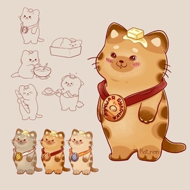 Вrand character for a bakery