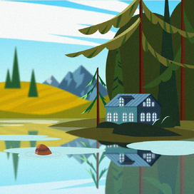 House by the lake