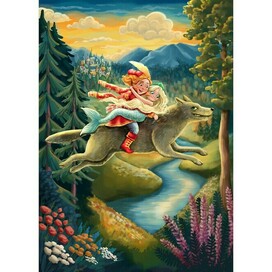 prince on the gray wolf