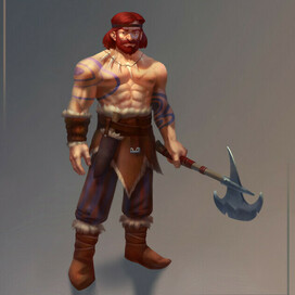 Stylized character 