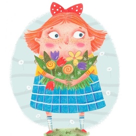 Girl and flower's 