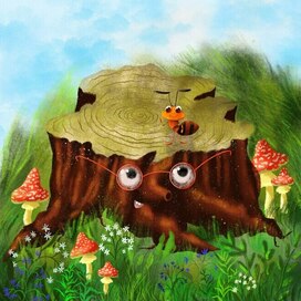 illustration for the book "All-all-all fairy tales for the little questioner"
