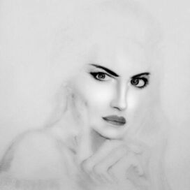 Beautiful face of woman 