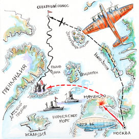 Flights to the North Pole