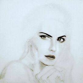 Beautiful face of woman 