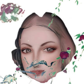 Beatiful face of woman 