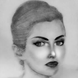 Beautiful face of woman 