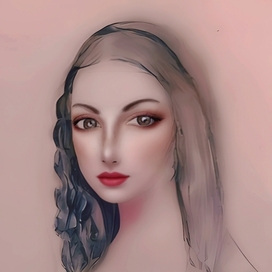 Beautiful face of woman 