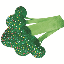 broccoli sprinkled