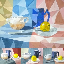 🍏"On a saucer"🍽️