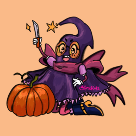 Brand character for a magic and esoteric store