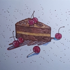 Cherry cake