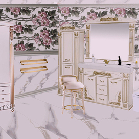 Example of interior collage