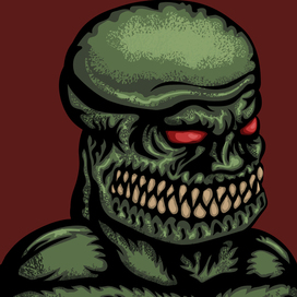 Зубастый монстр