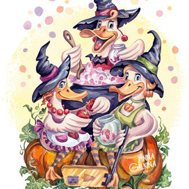 Geese Autumn Selfie