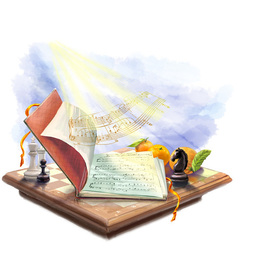 An illustration for the title page.
