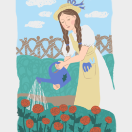 Садовница